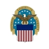 Defense Logistics Agency (DLA) logo featuring an eagle with a shield and the DLA acronym.