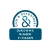 Dun & Bradstreet logo with blue and white text.