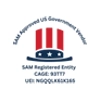 SAM Approved U.S. Government Vendor logo with a checkmark and U.S. flag.