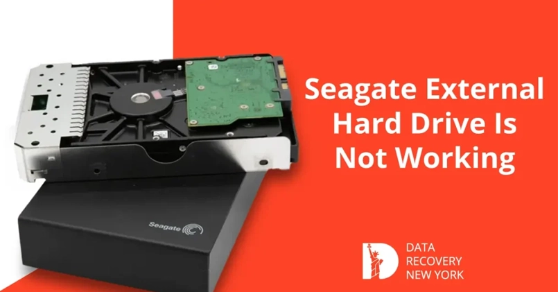 Guide on troubleshooting a Seagate hard drive that’s not working, including steps for checking connections, running diagnostics, and seeking professional help