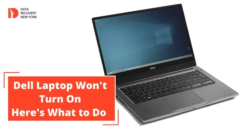 Guide for troubleshooting a Dell laptop that won’t turn on, including steps to check power connections, battery issues, hardware components, and troubleshooting tips.