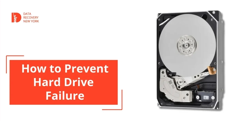 Guide on preventing hard drive failure, including tips on regular backups, proper ventilation, routine maintenance, and handling precautions.