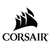 Corsair logo with the name 'Corsair' in bold text, often accompanied by a stylized sailboat icon.