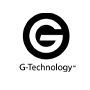 G-Technology logo with the name 'G-Technology' in bold text, often accompanied by a distinctive, stylized 'G' icon.