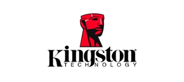 Kingston Technology logo with the name 'Kingston' in bold text, often accompanied by 'Technology' in smaller text beneath it.